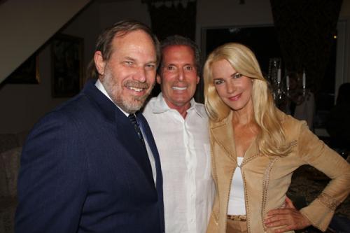 Our Executive Producer, Mark Lansky, flanked by Brittney Ryan and a Friend of Angels in the Sky